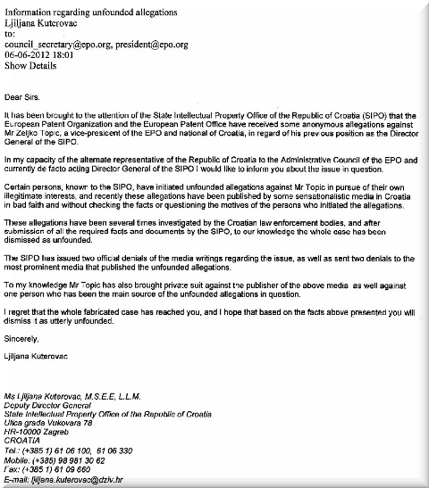 Kuterovac letter-about-Z.Topic